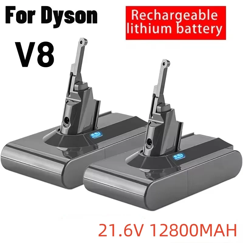 Dyson Batterie De Remplacement Pour Aspirateur À Main Sans Fil, Compatible Avec Dyson V8 21.6V 12800mAh