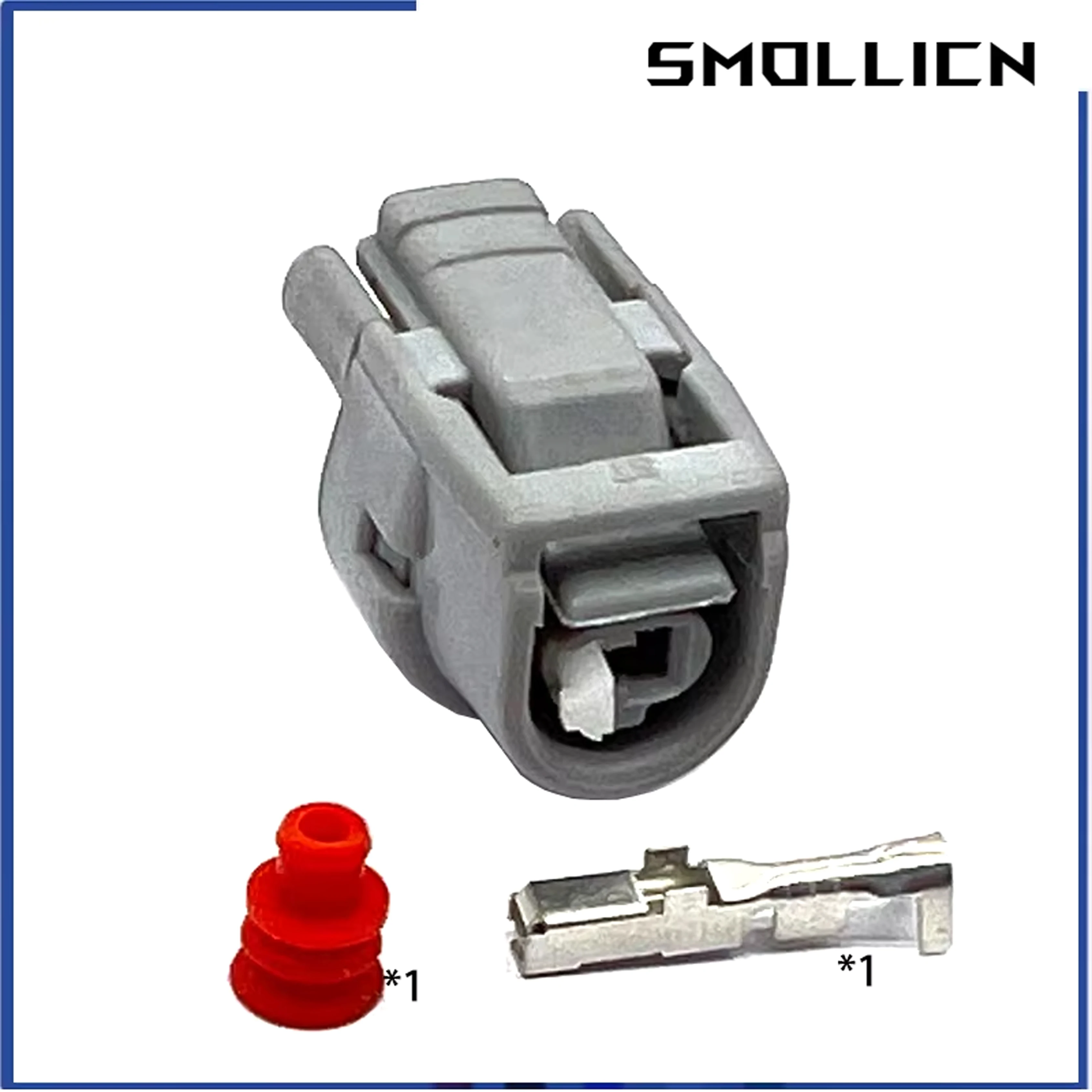 1 Set 1 Pin 2.2mm Waterproof Auto Temperature Sensor Connector 6189-0445 For ToyotaS Crown Cruiser2JZ 90980-11428