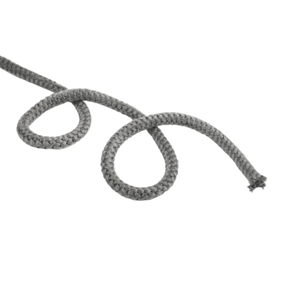 Fiberglass Furnace Door Seal Rope Compatible with Various Wood Stove Models Fireplace Inserts and Industrial Heating Units