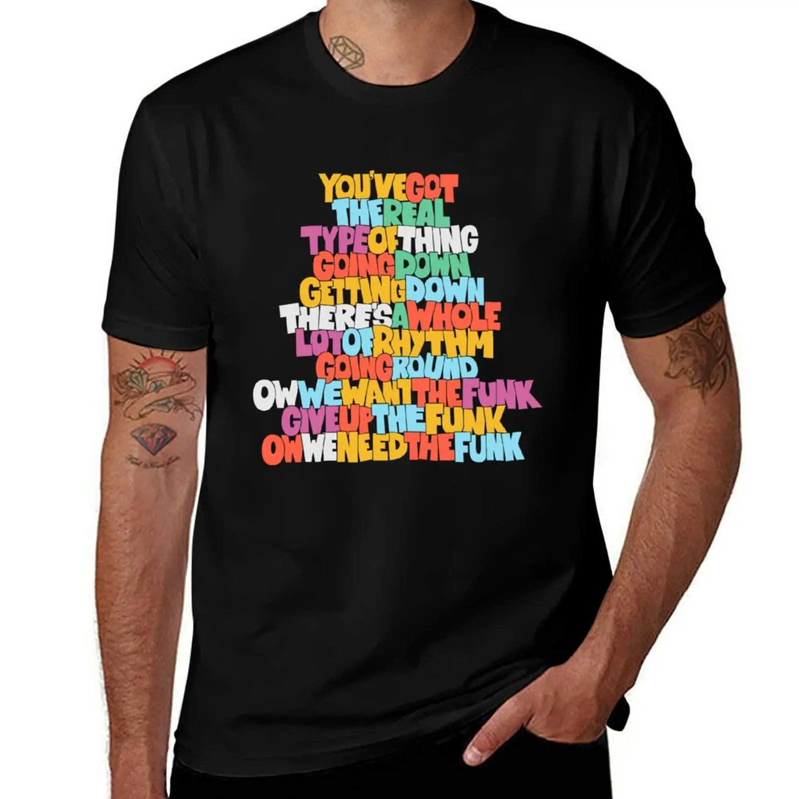 Parliament Funkadelic Tribute: Give Up The Funk Design T-Shirt Work Wear Lightweight Tee