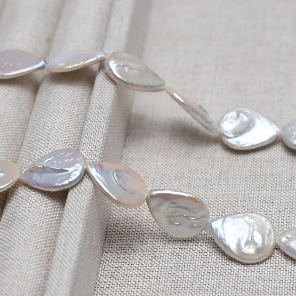 

13x18mm AAAA Fine Natural Freshwater Teardrop White Pearl Bead Jewelry Make Gift DIY Necklace Bracelet Accessories Wedding Women