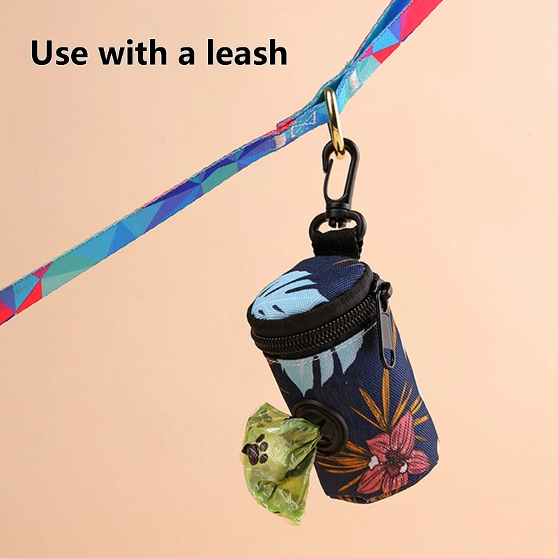 

Dog Poop Bag Carrier Portable Pet Waste Bag Dispenser Luxury Stylish Dog Garbage Holder Dispensers Cleaning Supplies