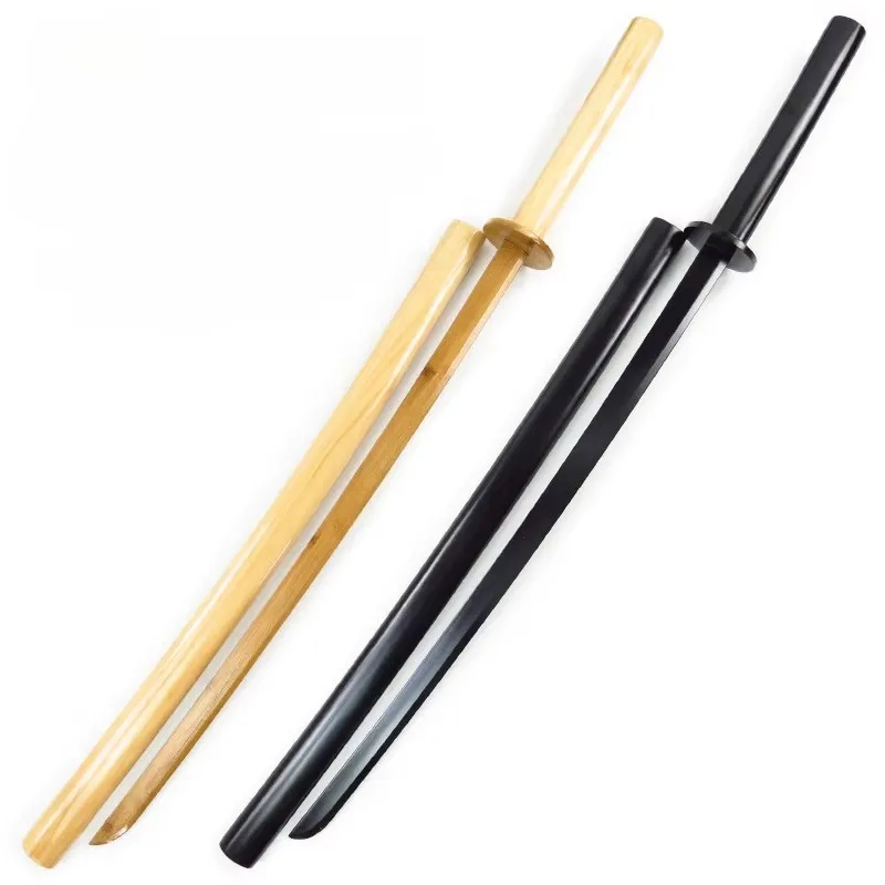 Japanese Katanas Wood Kendo Bamboo Knife Fighting Tools Training Sword Wushu Sports Entertainment Martial Arts Weapons Equipment