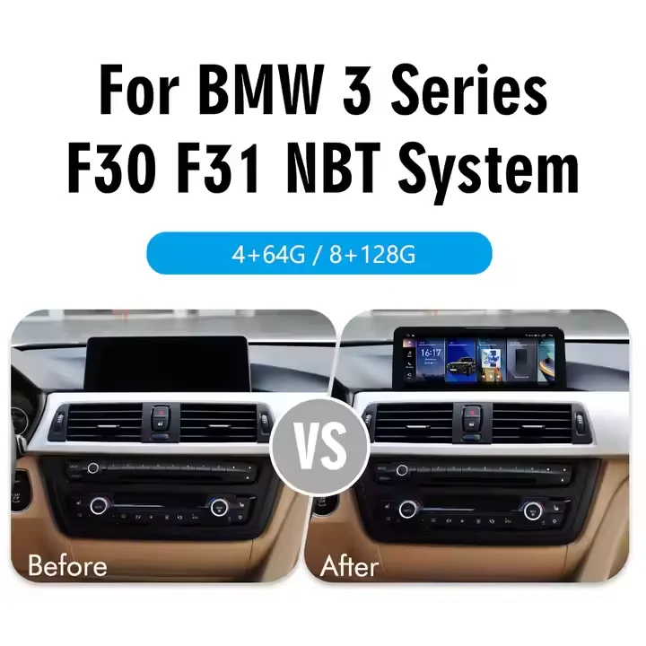 Android Car Radio for B M W 3 Series F30 NBT 10.25 Inch Touch Screen Car DVD Player Android GPS Navigation