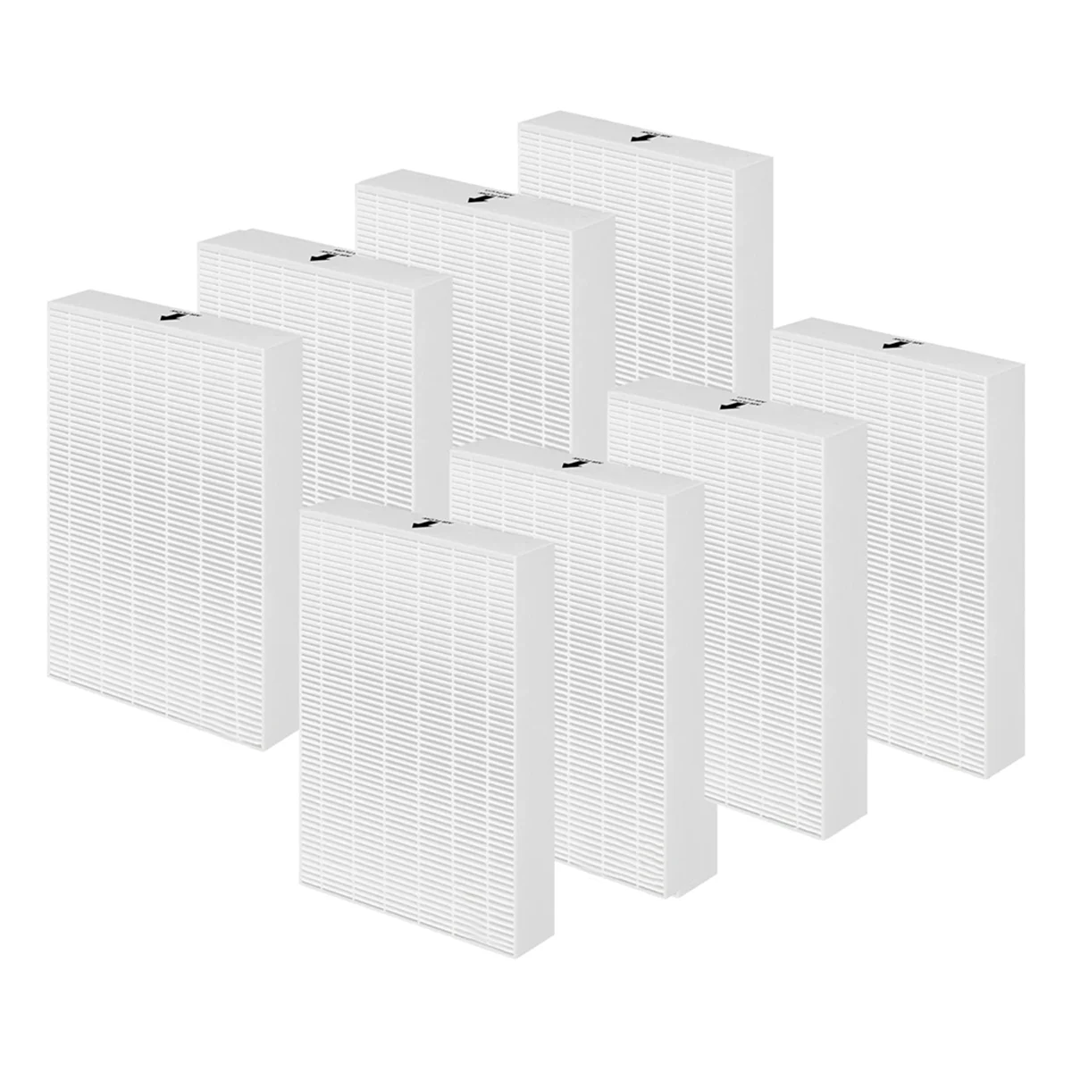 

8PCS Replacement HEPA Filter R for HPA300 Series Air Purifiers HPA300, HPA300VP HPA304 HPA3300 HPA5300 HPA8350