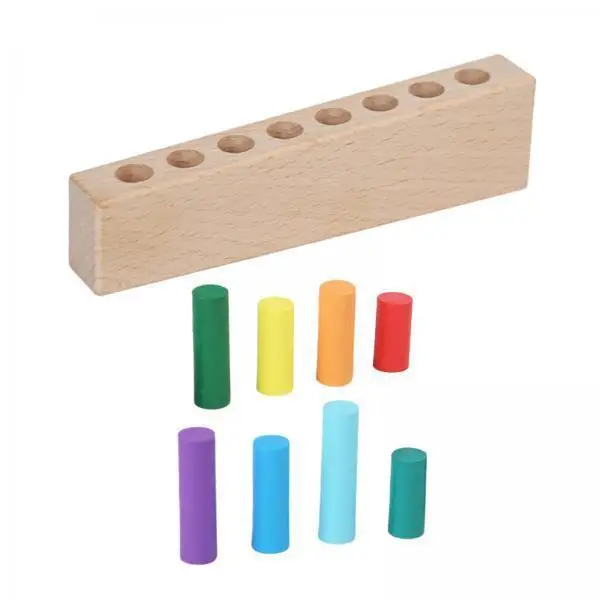 3x Wooden Sticks Toys Learning Activities Fine Motor Toys Matching Portable for Kids Wood Educational Toy for Boys Girls Aged 1+