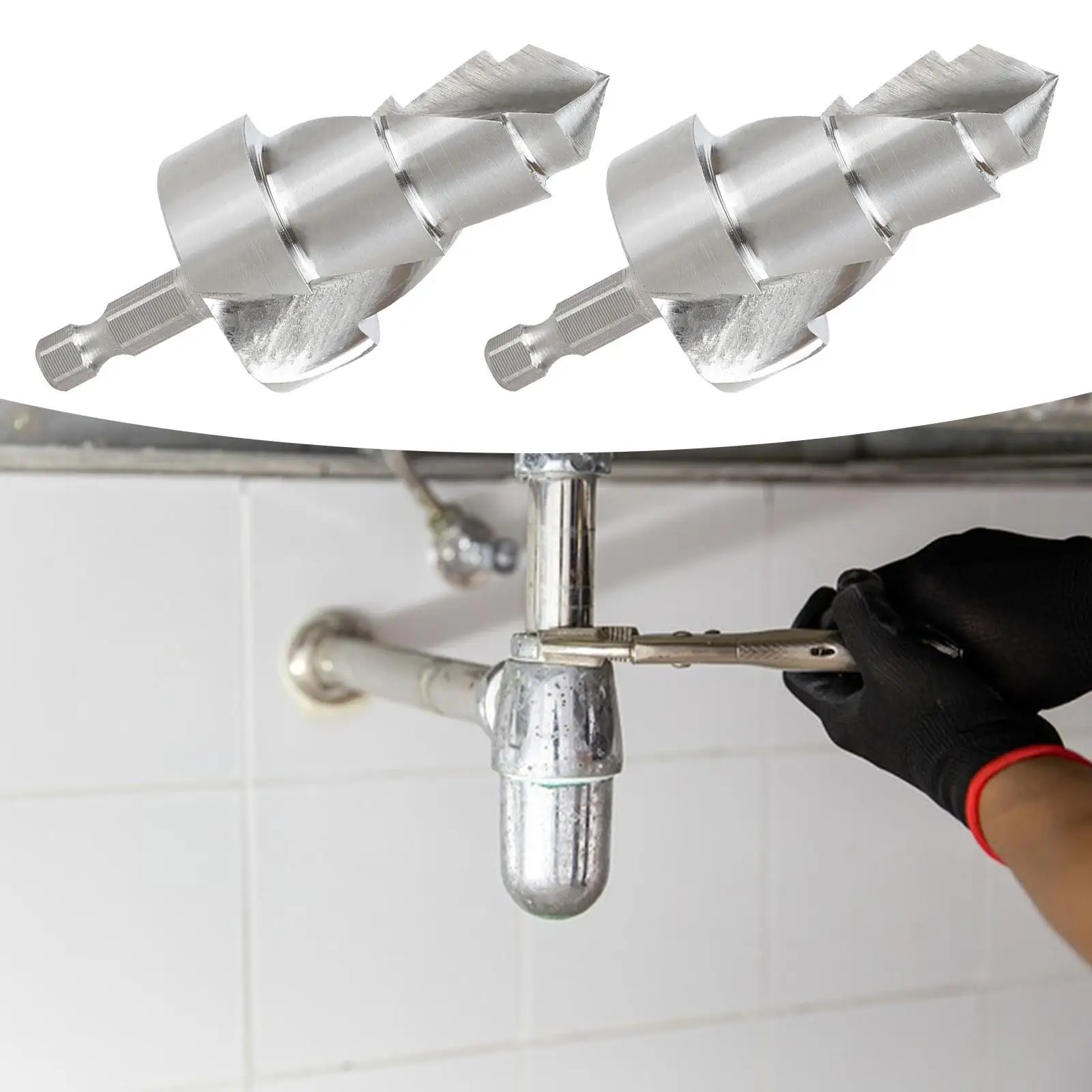 Wiertło stopniowane Ppr Uniwersalne akcesorium Solidna długość 7,4 cm