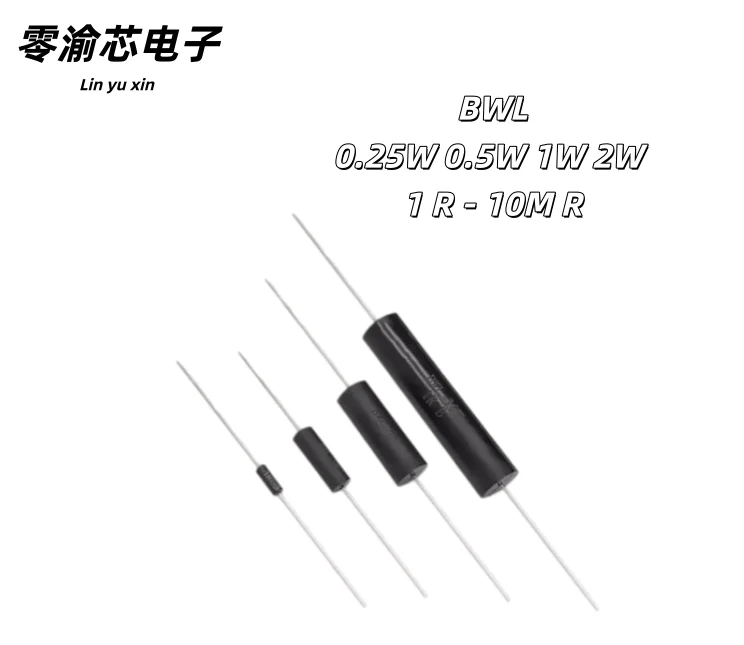BWL 0.25W 0.5W 1W 2W, Tolerance 0.1% 1 R - 10M R High Precision Non-Inductive Sampling Resistor, Low Temperature Drift,