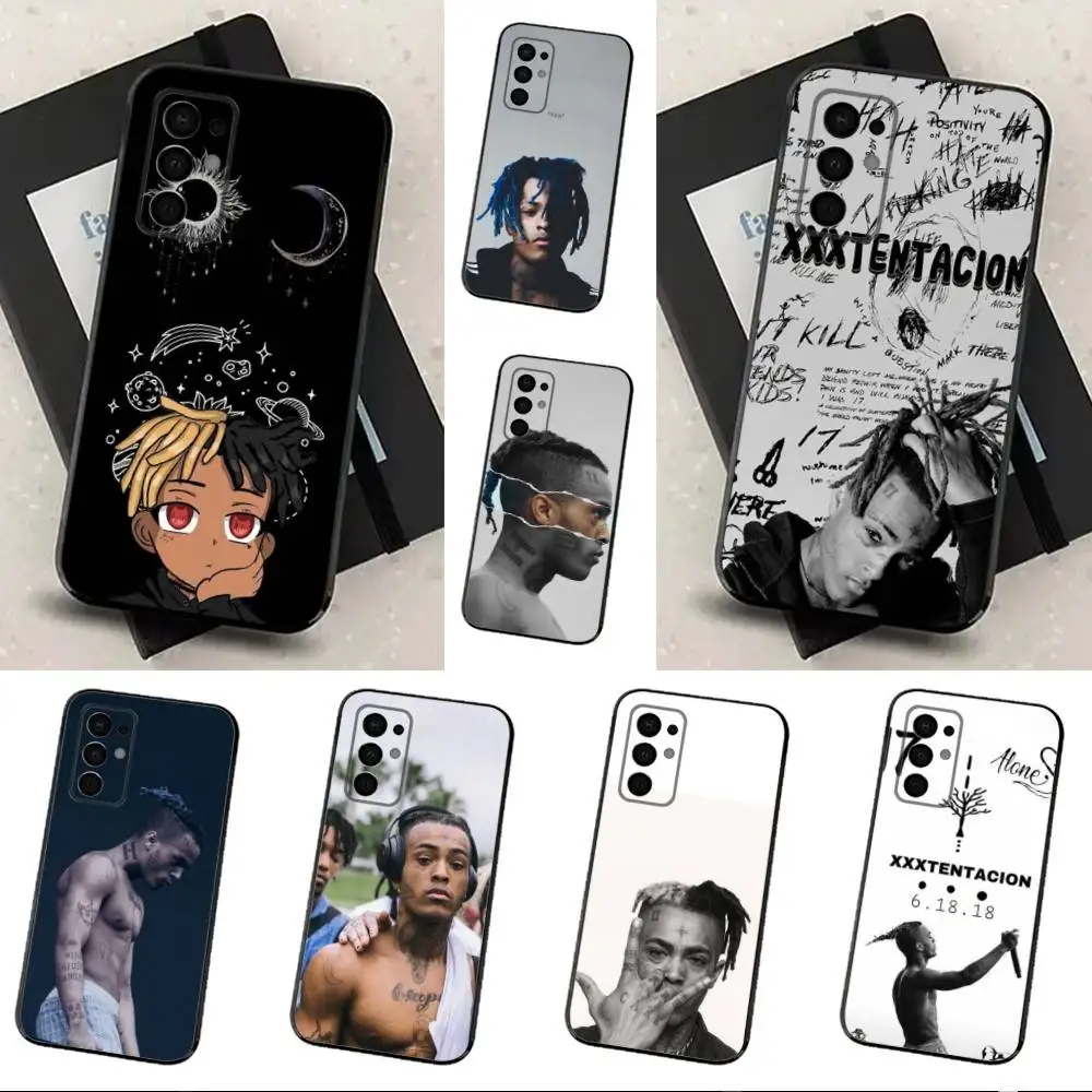 

Rapper X-XXXTENTACION Cool Phone Case For Samsung Galaxy A73,31,32,72,41,53,52,71,22,5G,Note,J7,8,9 Soft Black Cover