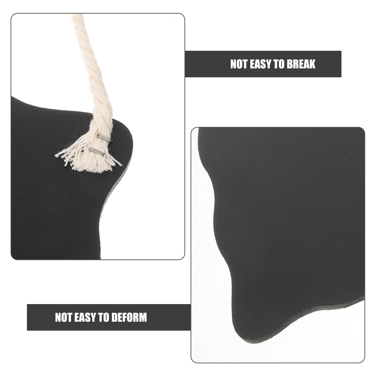 

Mini Wood Blackboard Double-Sided Lightweight Welcome Door Card Home Shop Market Message Wood Chalkboard