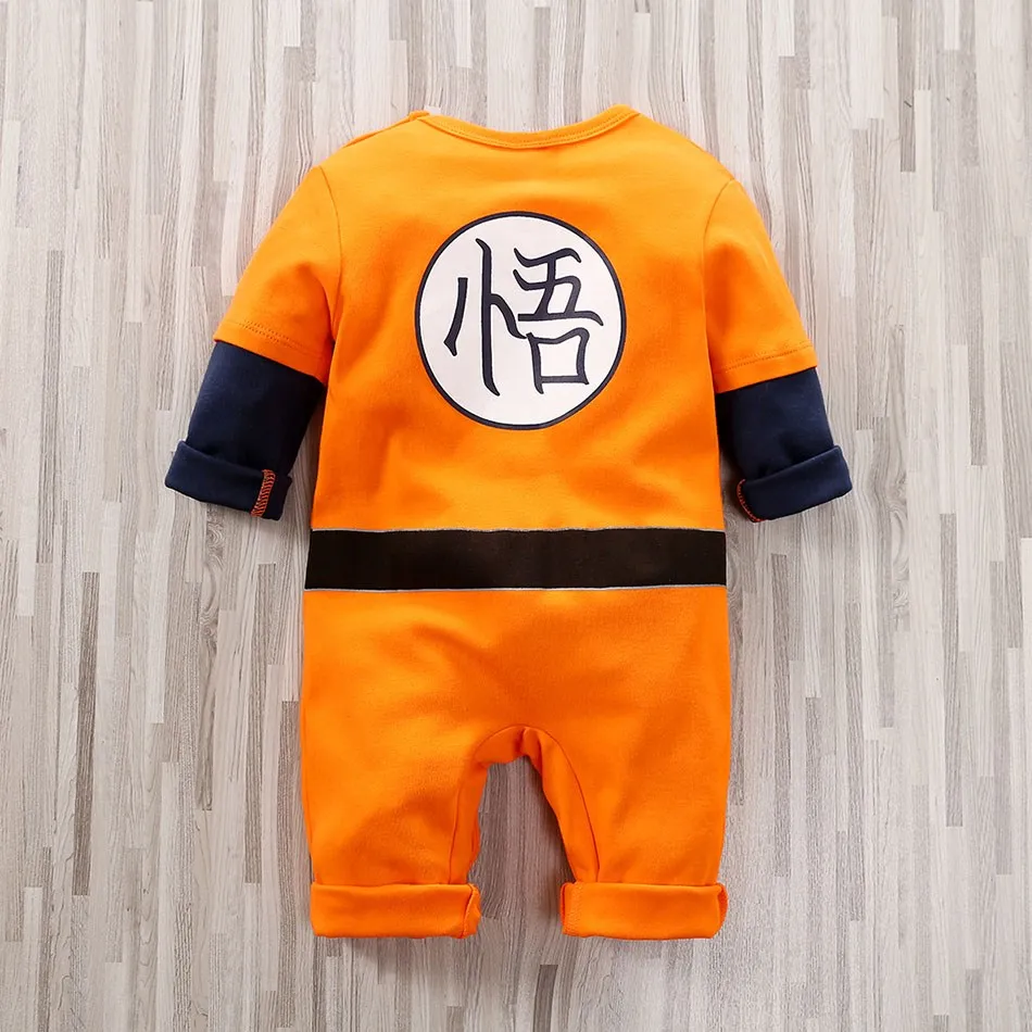 Boys Clothes Baby Anime Cartoon Costume Newborn Spring Summer Print Outfit Infant 0-18 Months Carnival Romper Party Bodysuit