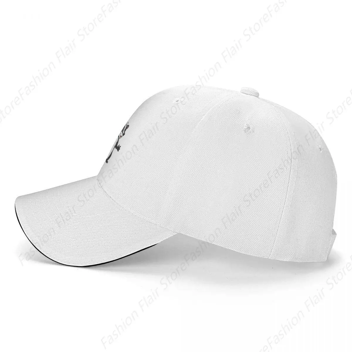 Cartoon skunk Cap Baseball Cap fishing hat men hats Women's image 3