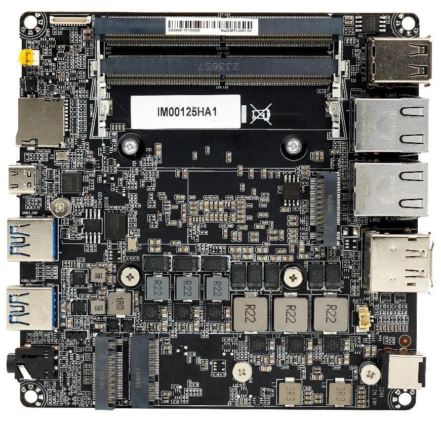 Eglobal Mini PC da gioco Intel Core Ultra 5/7/9 Windows11 Pro Computer desktop DDR5 MAX 96G M.2 NVMe 2 * RJ45 Lan WIFI VENTOLA da ufficio PC