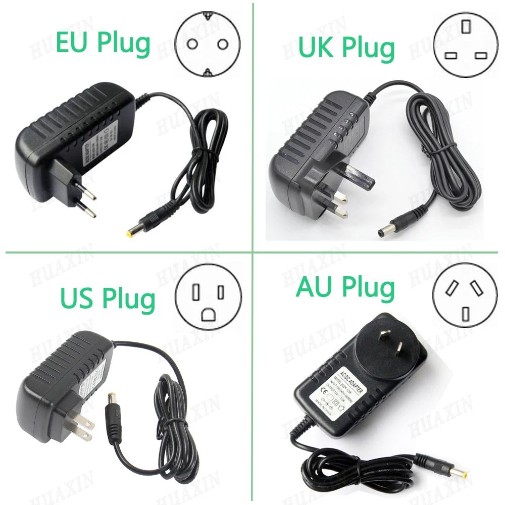 220V AC To 12V DC 3A Power Adapter Transformer Supply 5.5*2.1*12 mm US UK EU Plug Converter for Pandora Box Arcade Game Console