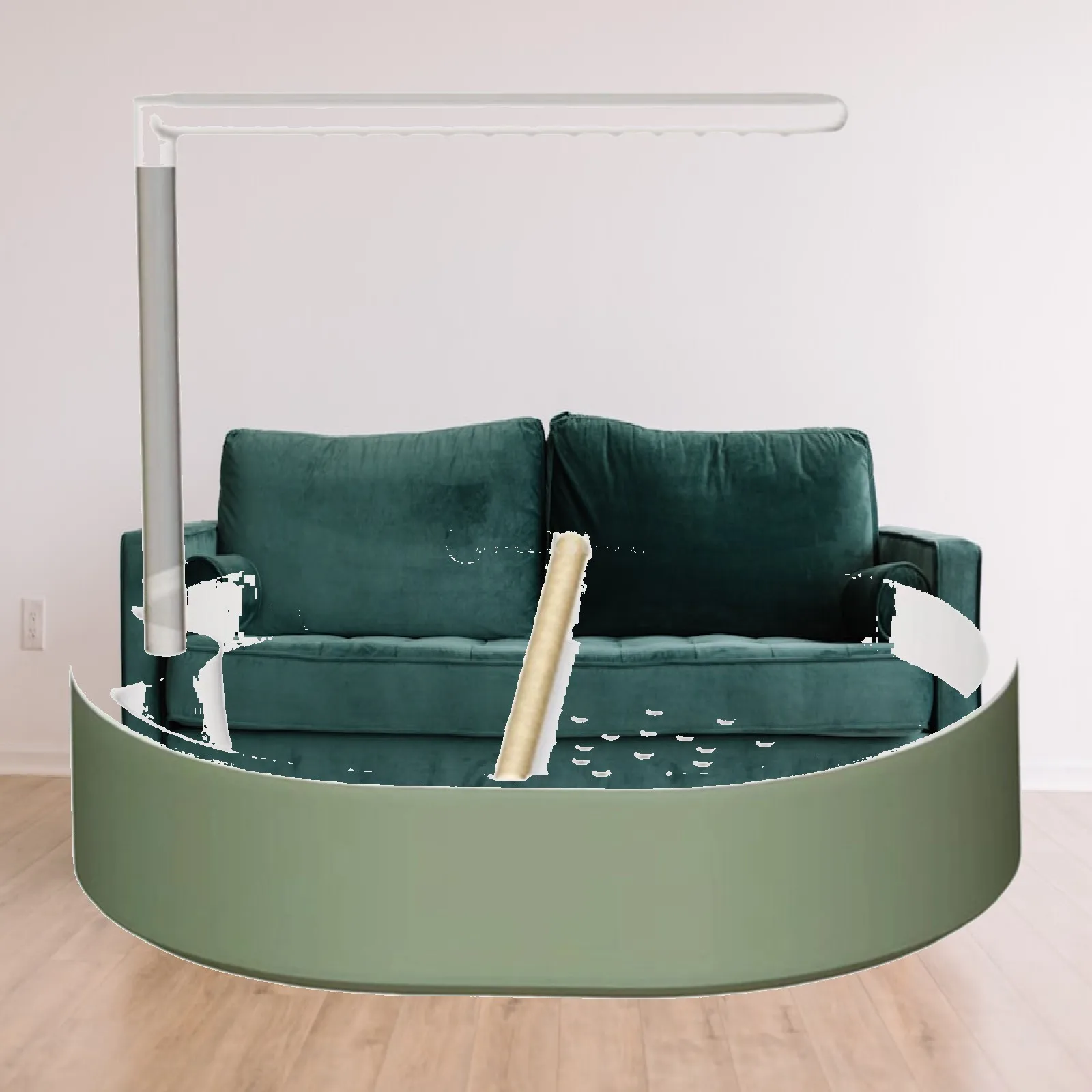 Automatic Parrot Bathtub with Pump Double Row Sprinklers Bird Bath for Cage Easy Setup Indoor Shower