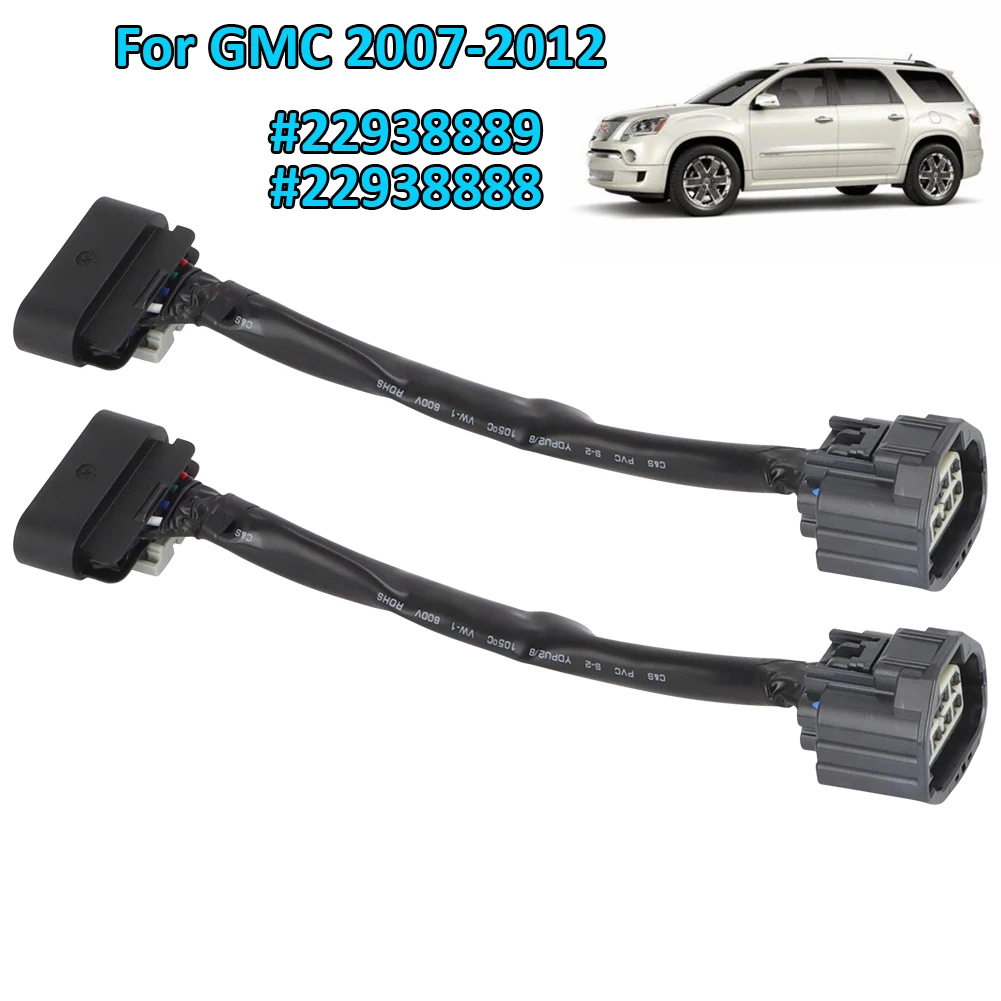 

Headlight Assembly Adapter Set From HID Wiring Halogen chassis wiring convert to hid xenon headlight For 2007-2012 GMC Acadia