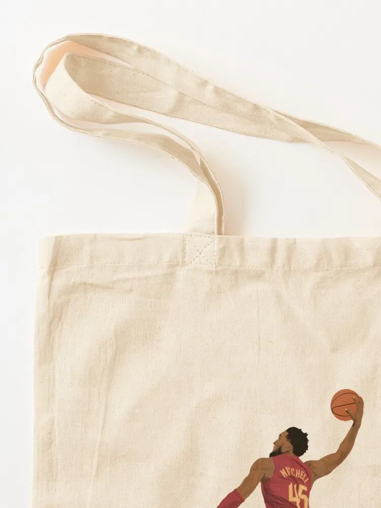 Donovan Mitchell Tote Bag Woman shopper bag female bag Canvas shoulder Women's beach bags