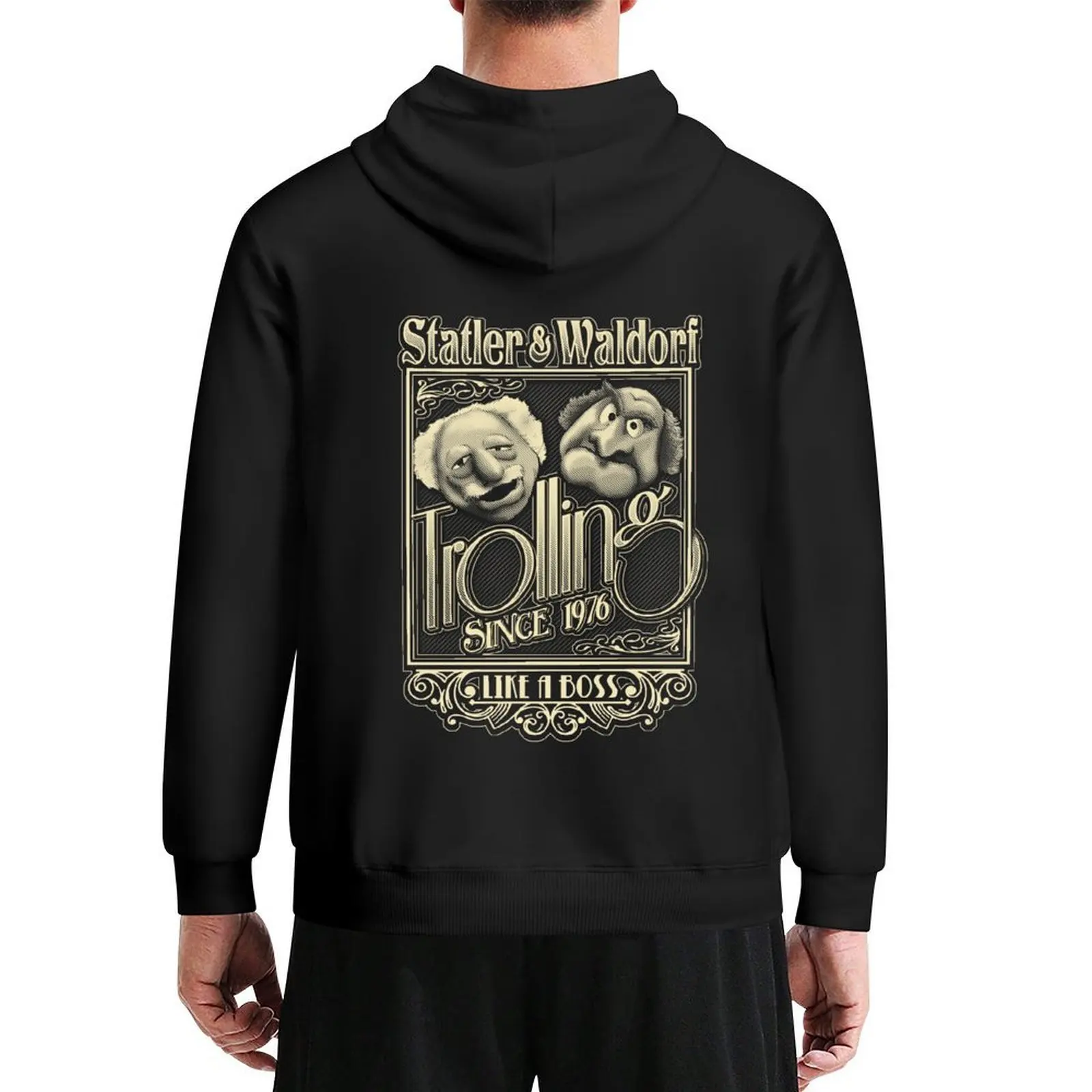 

Grandfathers of Troll Hoodie men's autumn clothes korean autumn male hoodie