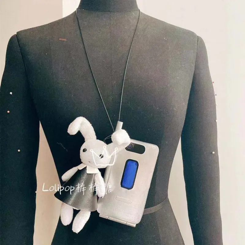 Bungo Stray Dogs Kyoka Izumi Cosplay Mobile Phone Prop e Rabbit Mascot Pendant Toy