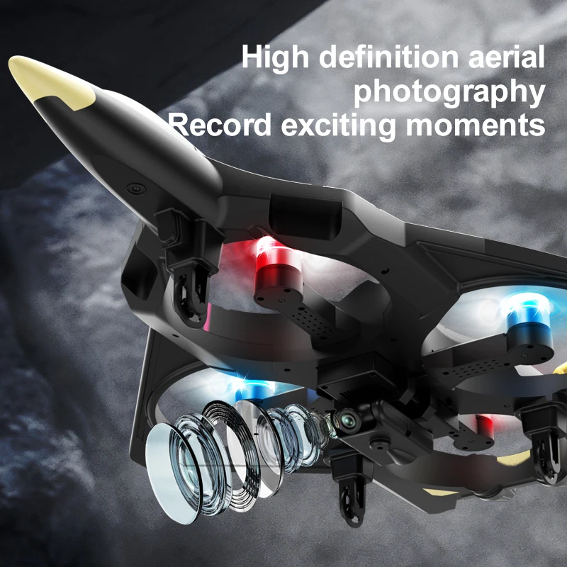 New P27 Glider EPP Material HD Camera Aerial Photography Brushless Remote Control With Screen LED Night RC Quadcopter Drone Toy