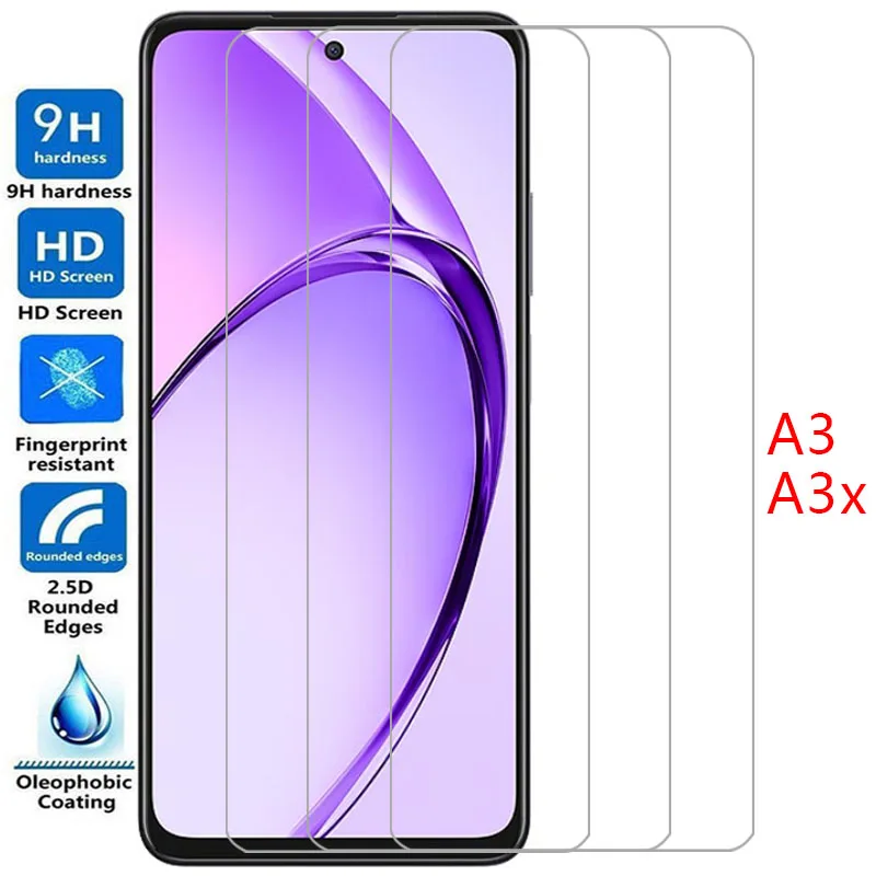 phone case for oppo a3 pro a3x tempered glass on oppoa3 oppoa3x a 3 x 3x 3a a3pro 5g back cover 360 opo opp oppa appo a3case