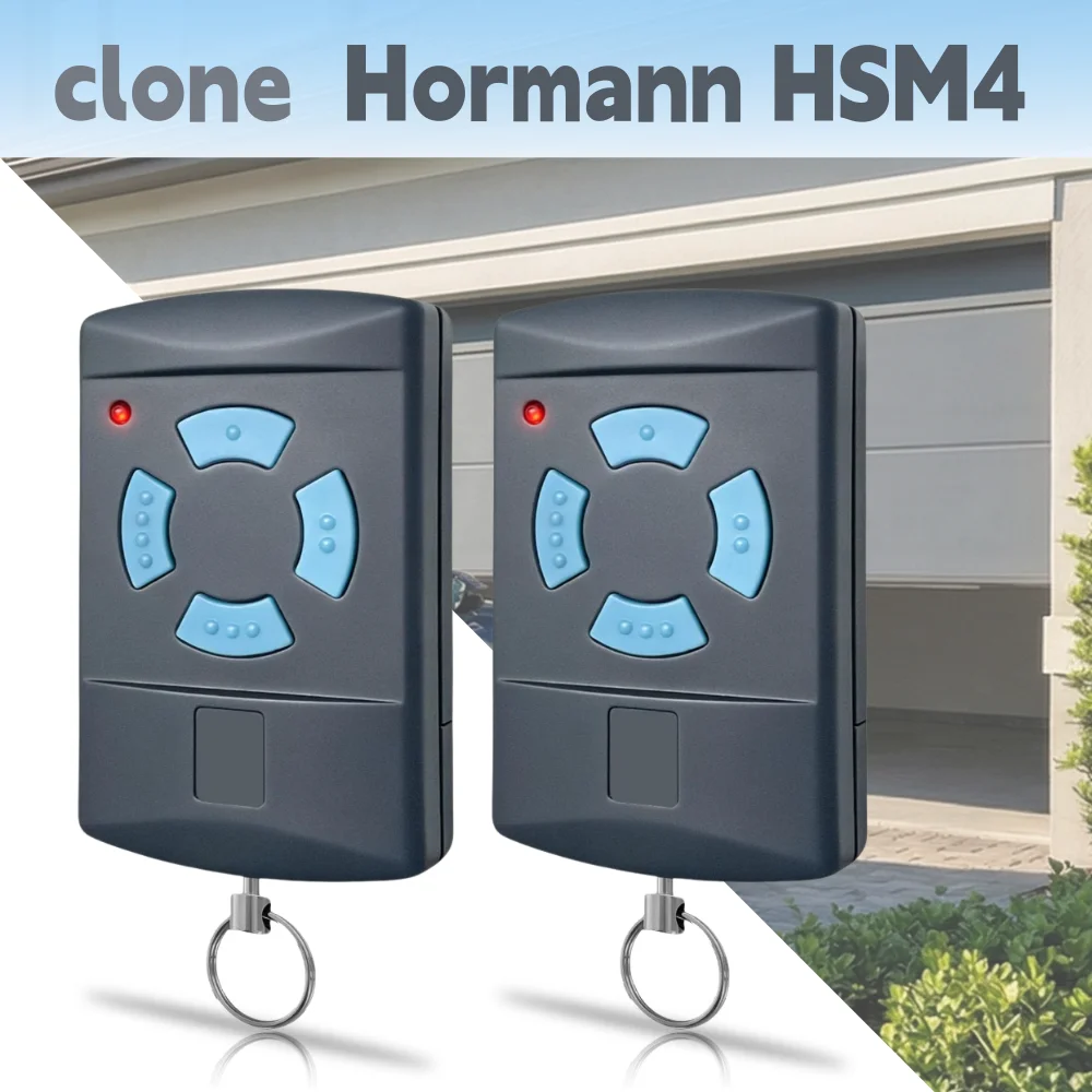 

НОВЫЙ улучшенный пульт-клон HORMANN HSM4 HSE2 HSE4 для ворот, HS1 HS2 HS4 868 МГц, ручной передатчик управления с брелоком