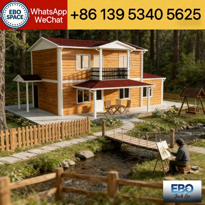 30ft Container House Folding House Expandable Box Kitchen&Shower Quick Build Long Life Expandable Box House