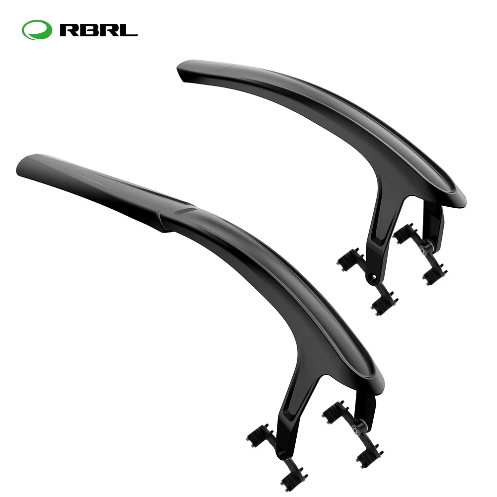 

RBRL Custom LOGO 700C Fat Tire Road Bicycle Fender Gravel Bike Mudguard