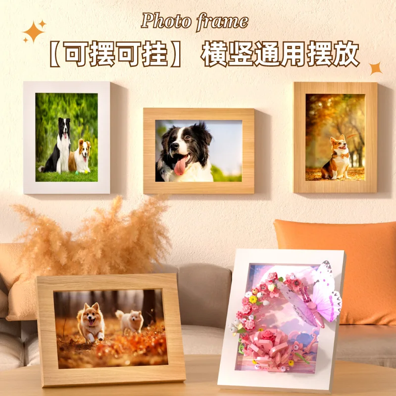 Insect fotolijst bouwstenen magnetische microdeeltjes assemblage bouwsteenspeelgoed als verjaardagscadeautjes voor meisjes