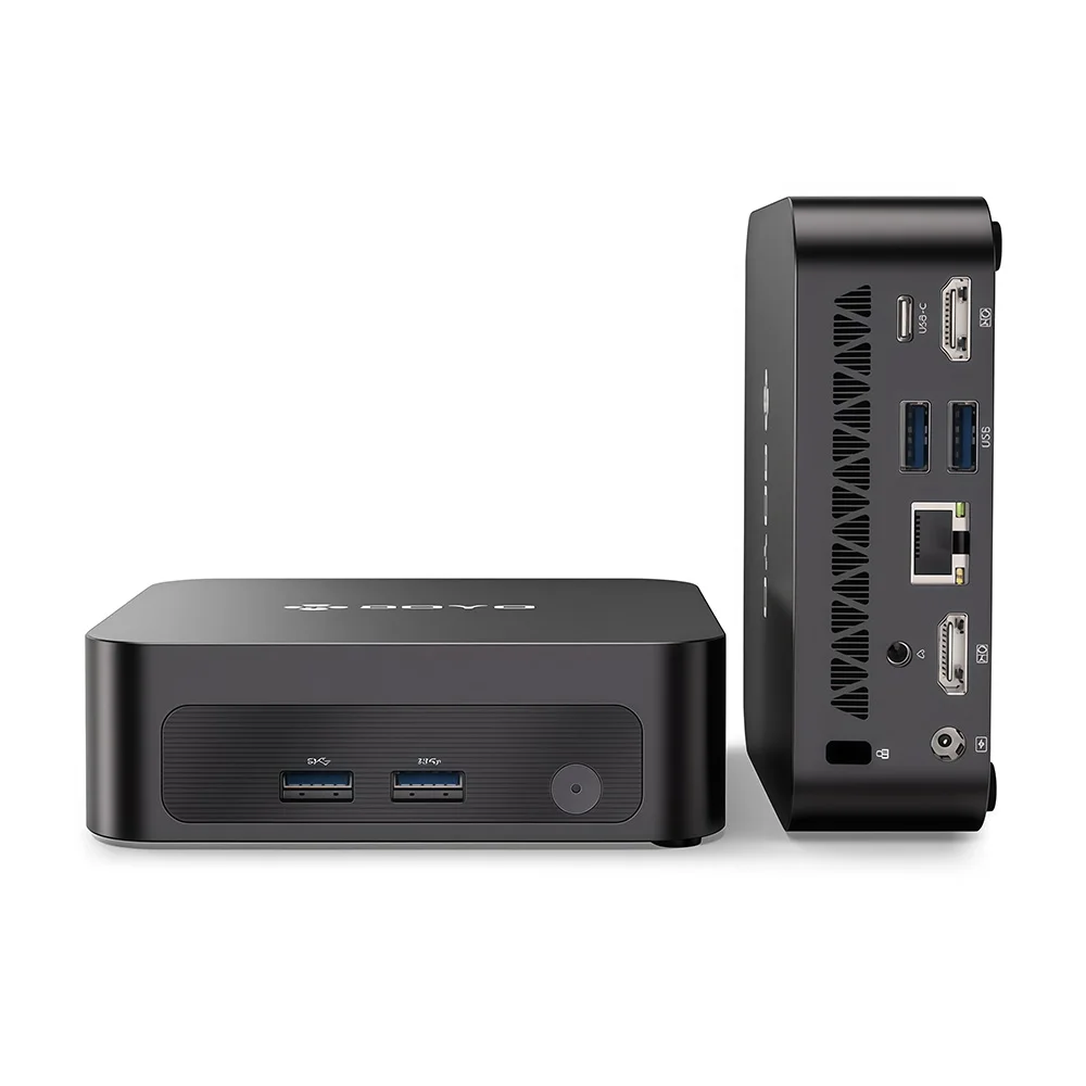SOYO Y5 Mini PC Intel 4th Gen i3 2×HDMI Type-C 4×USB3.0 WiFi5 BT4.2 M.2 SSD NO RAM  NO SSD NO OS  Home Mini Desktop Computer view 2
