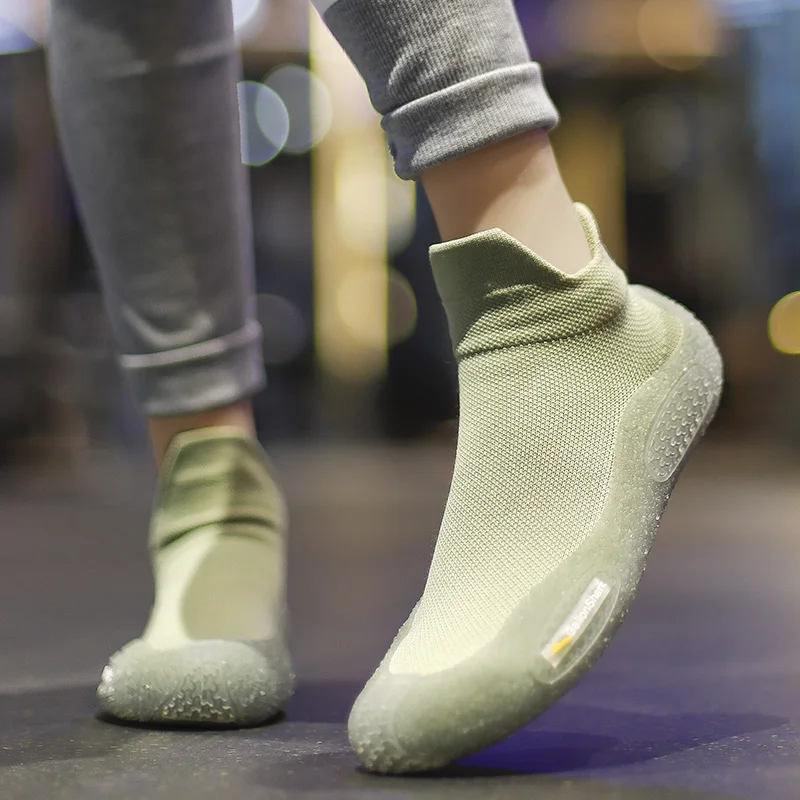 GallonShark Lightweight Knit Barefoot Shoes Sock Style Footwear for Home Yoga Pilates and Casual Wear