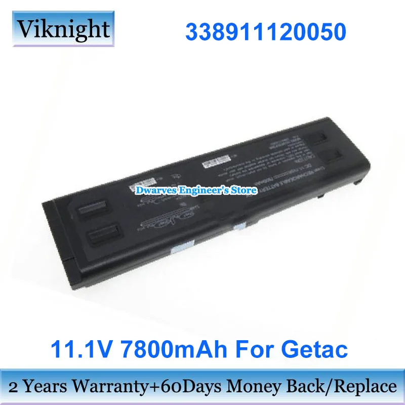 

Genuine 11.1V 7800mAh 87Wh Laptop Battery BP3S3P2600 338911120050 For Getac Li-Polymer Rechargeable Battery