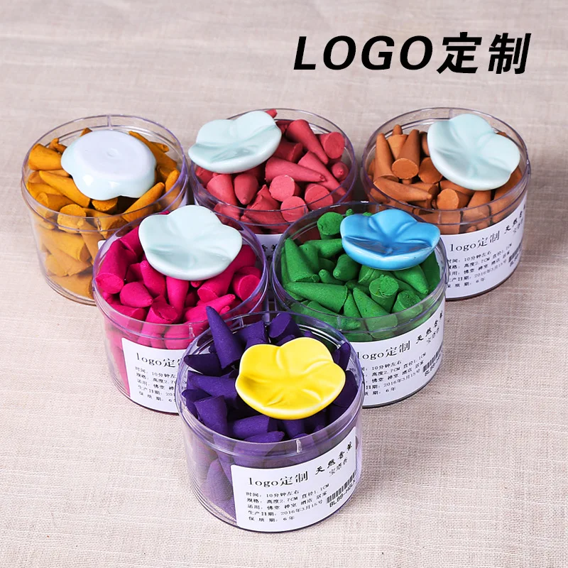 

Natural Pagoda Fragrance Cone Incense Indoor Fragrance Diffuser Lavender Bedroom Auxiliary Sleep Fragrant Butterfly75Large Packa