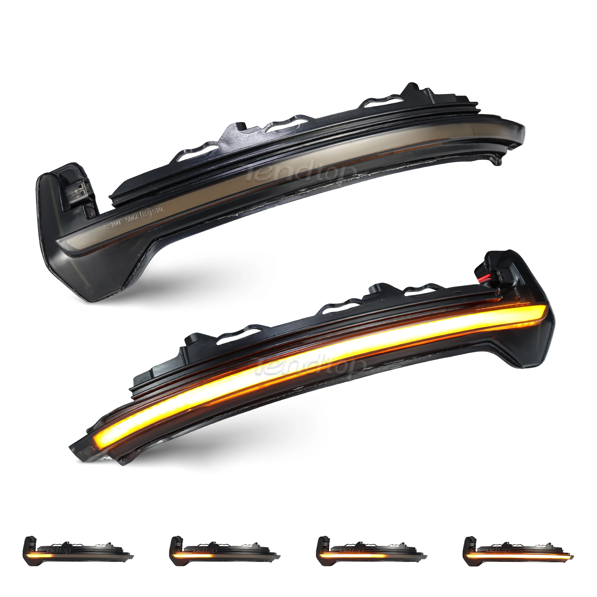 Led Dynamic Turn Signal Lights For Audi TT TTS TTRS MK3 8S 2015-2020 R8 2016-2020 Sequential Side Mirror Indicator Flasher view 3