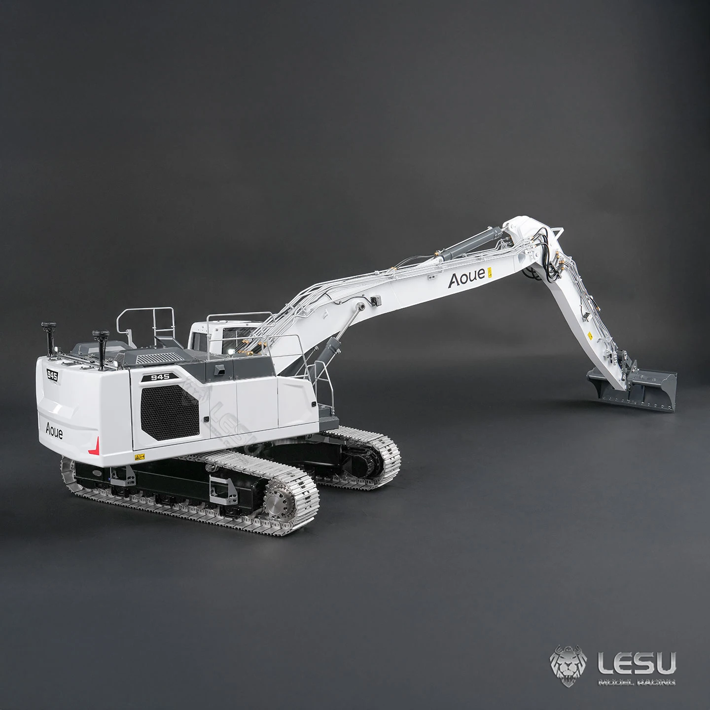 

1/14 LESU 945 RC Hydraulic Long-Arm Excavator Radio Control Digger Machine Truck Cars Model Hobby Toys for Boys Gift