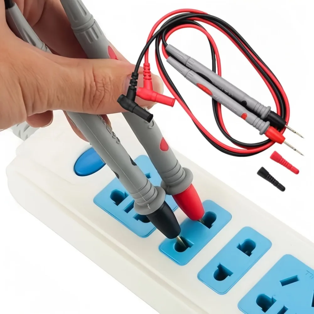 Universal 20A 1000V Metal Multimeter Probe Test Leads Pin for Digital Multimeter Dedicated Fine Needle Tip Lead Probe Wire Cable