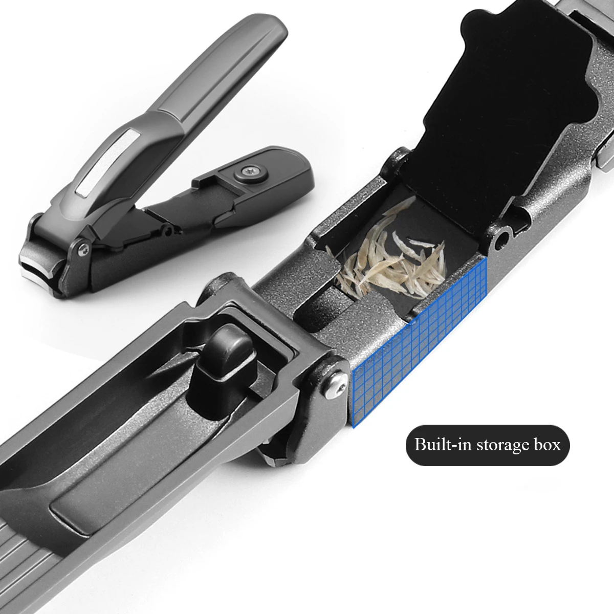 Kit de acero inoxidable para manicura, cortaúñas para cutículas, cortador, tijeras para uñas de los pies, herramientas de pedicura con forma de coche