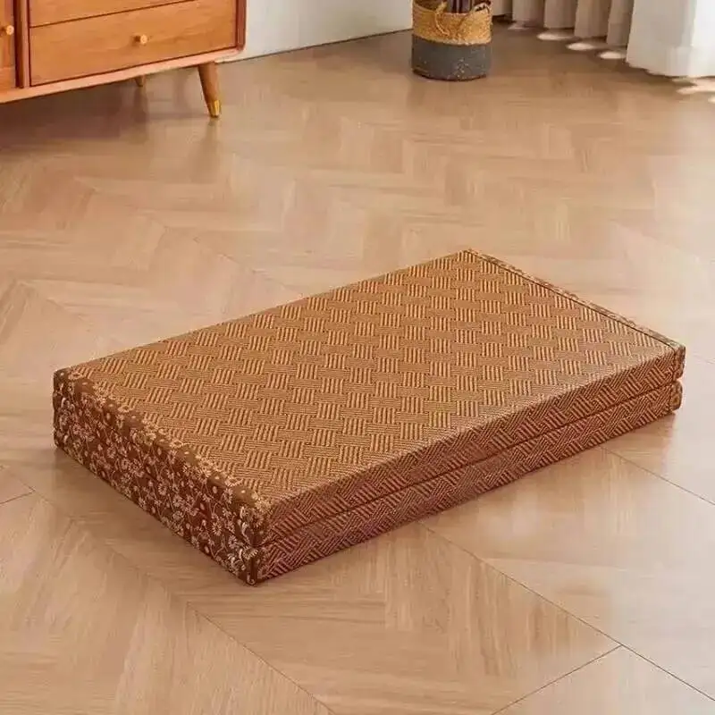 Pad Japanese Bedroom Mattresses Foldable Sleeping Tatami Coconut Bay Palm Mattress Home Office Nap Window Floor Hard Mattresses
