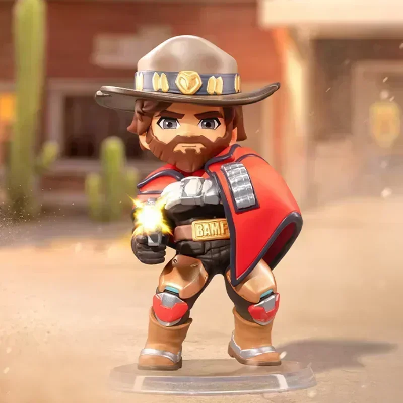 

POP MART Overwatch Play of the Game Series Blind Box Toys Kawaii Anime Action Figure Caixa Caja Surprise Mystery Box Dolls Girls