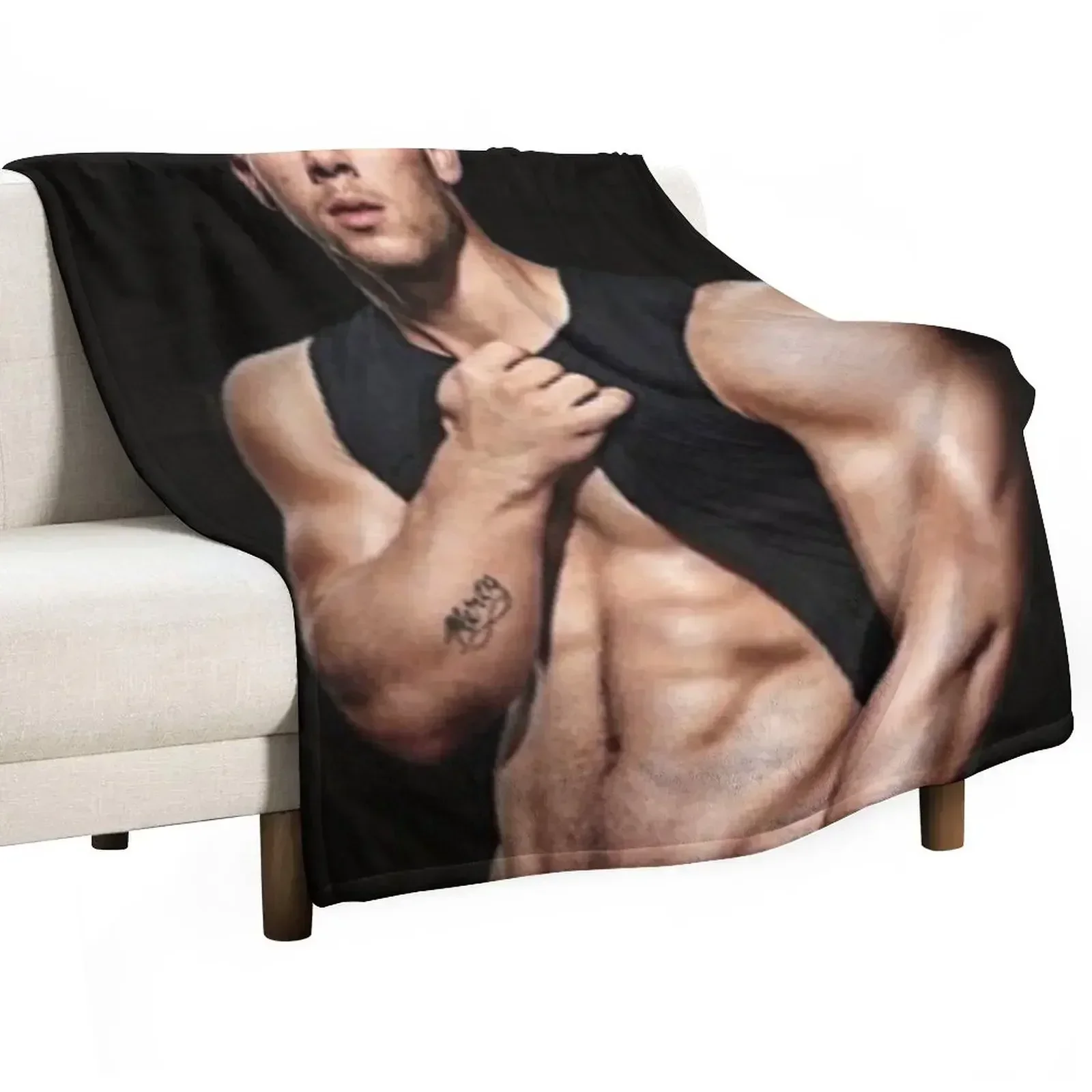 Nick Jonas Throw Blanket Luxury Designer cosplay anime For Baby Beautifuls Stuffeds Custom Blankets