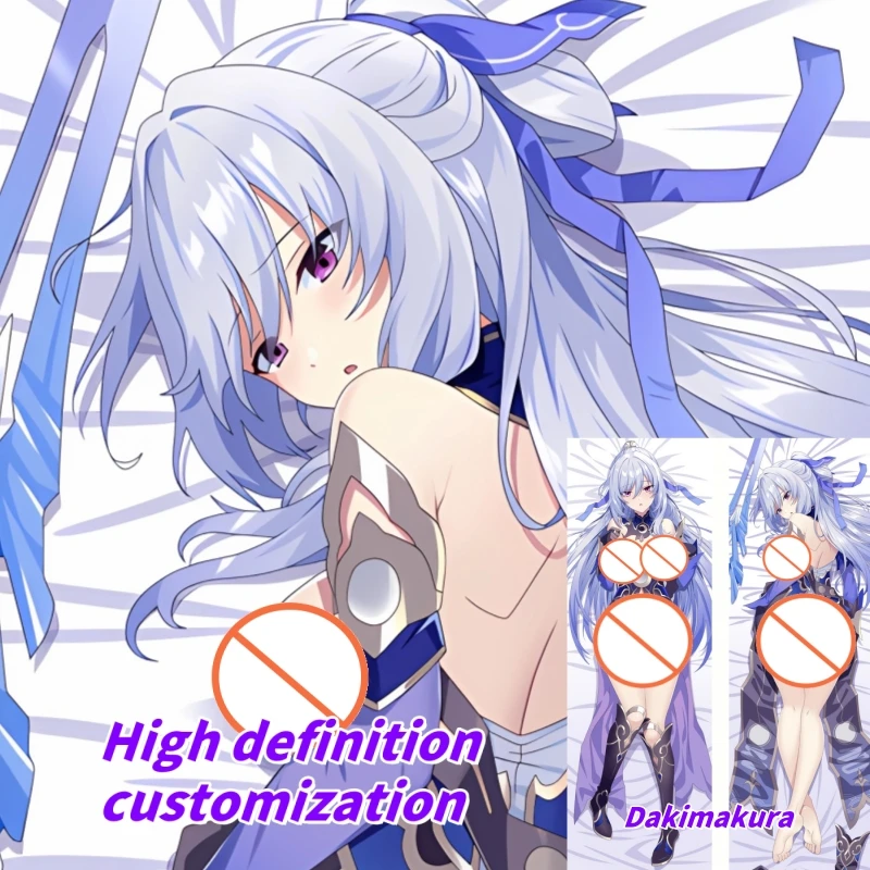 

Dakimakura Anime Honkai: Star Rail Jingliu Double-sided Print Life-size Body Pillow Cover Bedding Gifts