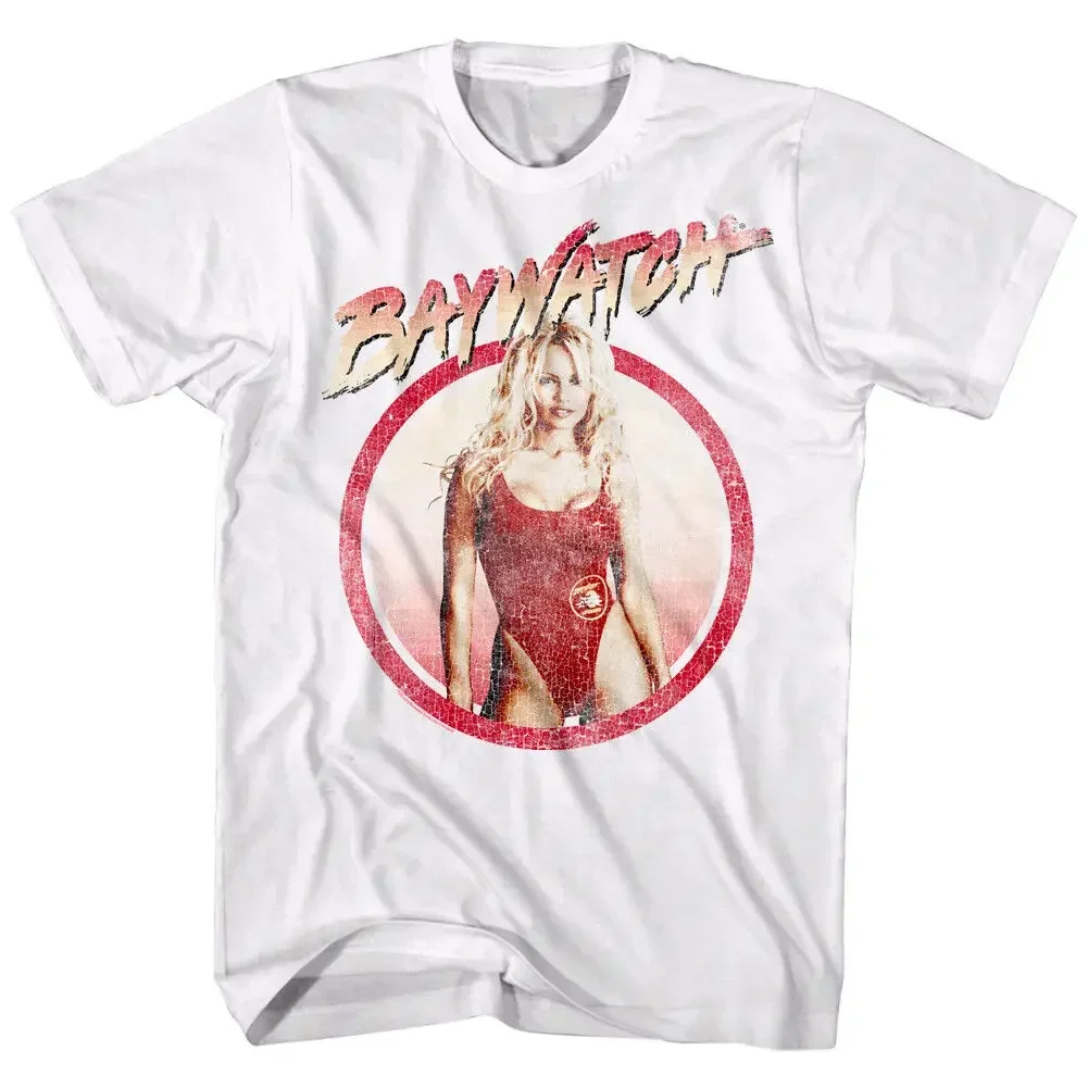Baywatch Vintage Pamela Anderson Heren T-Shirt Cj Parker Badmeester Beach Babe La