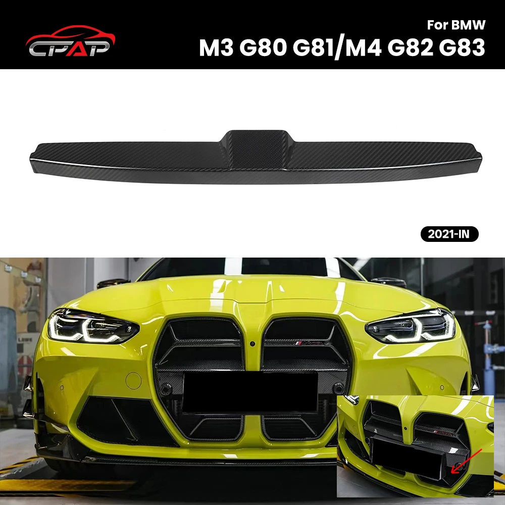 

Real Dry Carbon Fiber Car Crash Foam Cover Trim For BMW M3 M4 Series G80 G81 G82 G83 OEM Style 2021-IN
