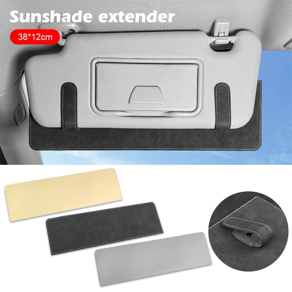 

Polarized Sun Visor Extender, Anti-Glare Car Visor for Safe Driving, Automotive Windshield Accessories for Sunshade Blocker