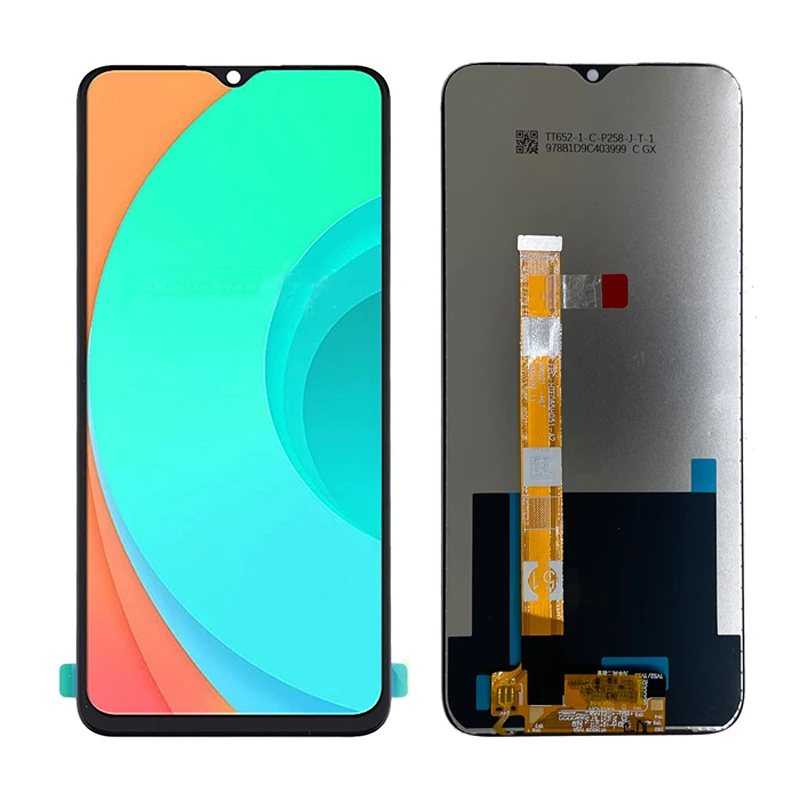 

LCD Display Screen for Oppo, Touch Digitizer Complete Assembly, C11, C12, C15, A15, A15S, Realme V3, Q2i, Narzo 20, Narzo 30A