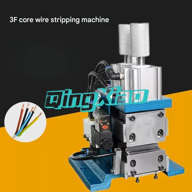 Automatic Pneumatic Wire Stripping Twisting Machine 305 315 416 Horizontal Jacket Stripper For Sheathed Cable Cutting Peeling