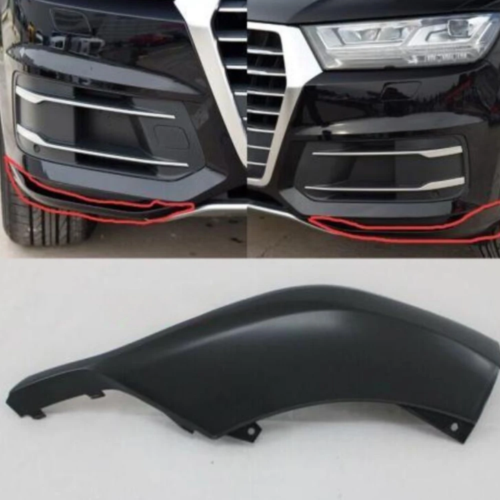 Front Bumper Lower Guard Plate Baffle for Audi Q7 2016 2017 2018 2019