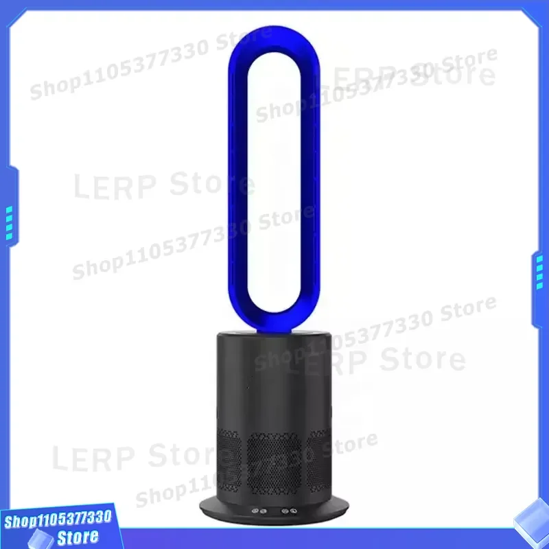 Bladeless Tower Air Purifier Fan with High Efficiency Filter for Household Hotel 99.97 Percent Bacteria Removal Hot and Cold
