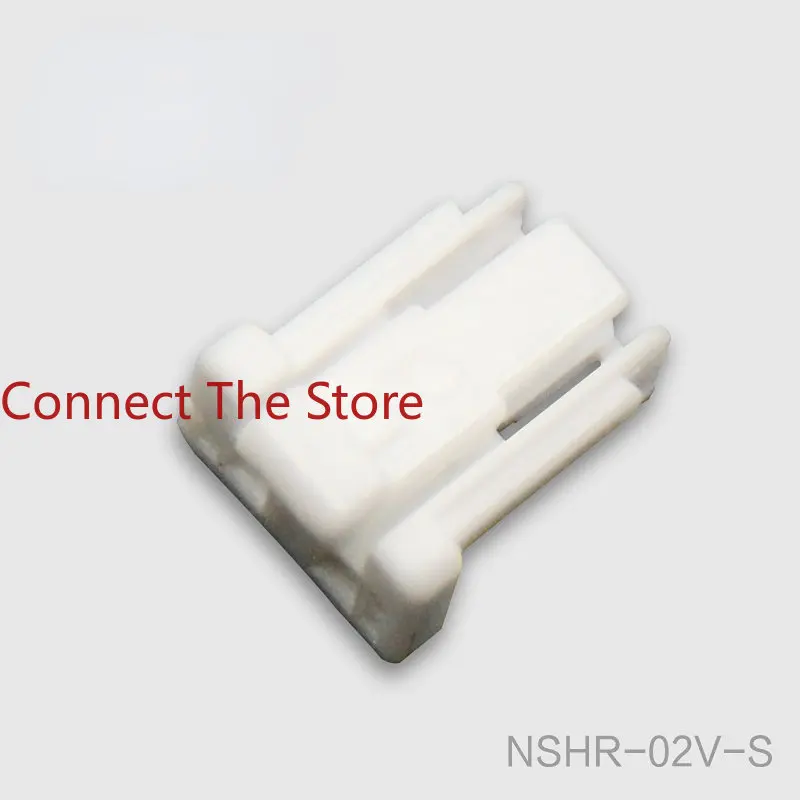 Conector de 10 piezas, carcasa de goma de NSHR-02V-S, 2P, NSH1.0mm, paso Original, en Stock