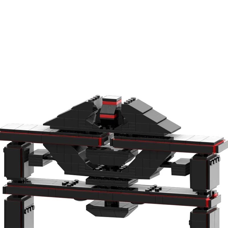 Gobricks MOC high-tech Classic Tron Recognizer Building Blocks set Intelligent  Recognizer Mode Bricks Toys for Children Gift